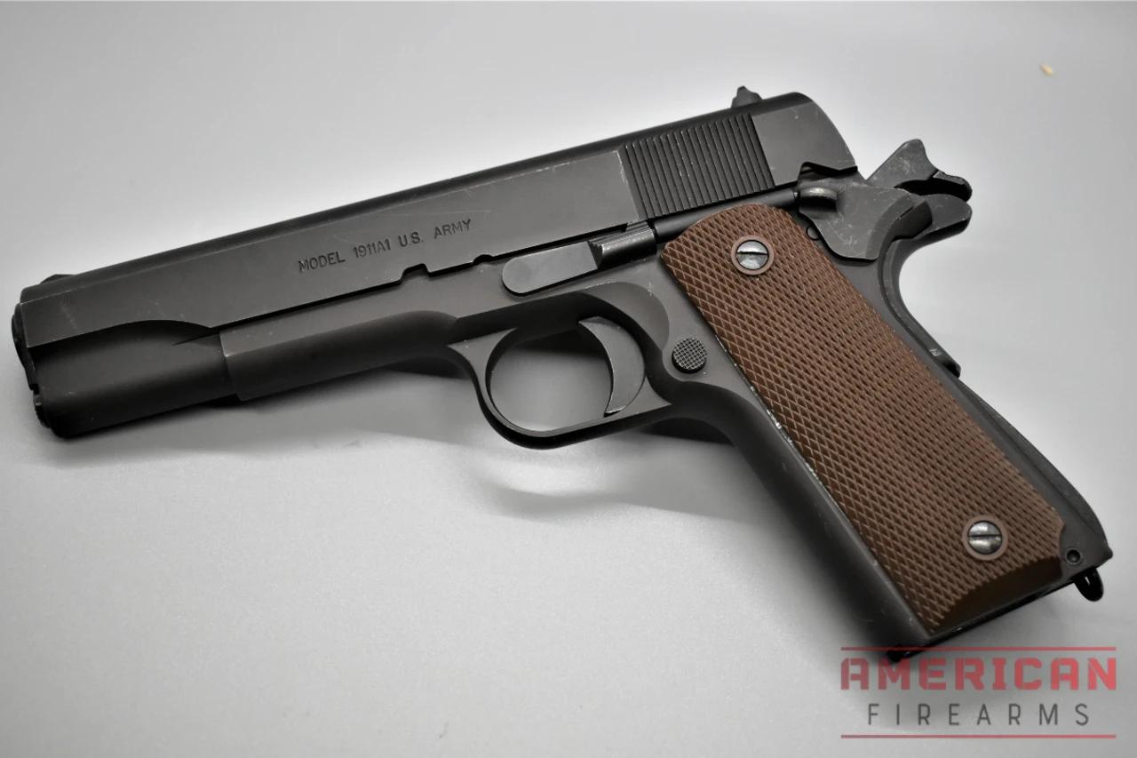 Classically styled 1911s have the same ergos as the original pistol