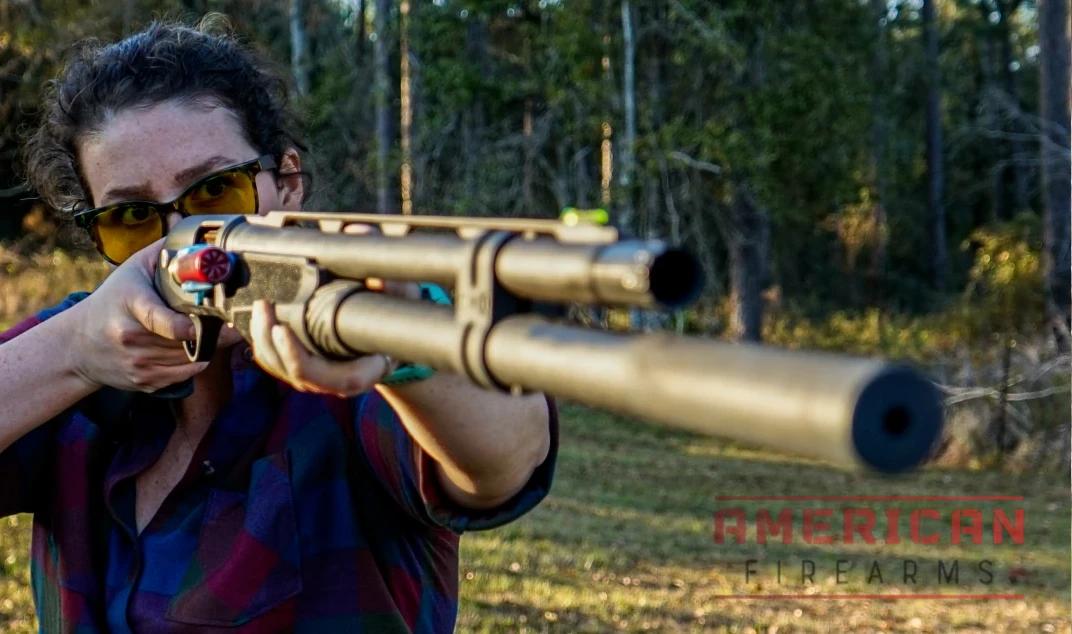 You won't get as much capacity as you might with this competition M2, but you probably don't need 12 rounds on tap. 