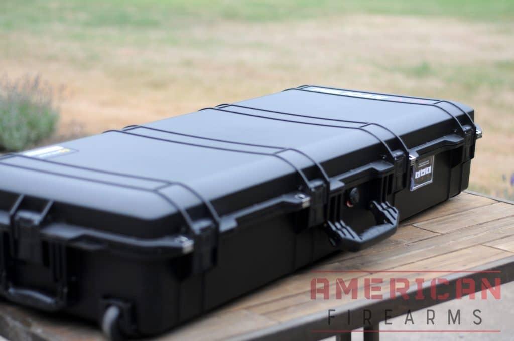 The Pelican Air case is a top-tier rifle case by any measure. It's wheels enable easy transport through airports or through (reasonably short) grass.