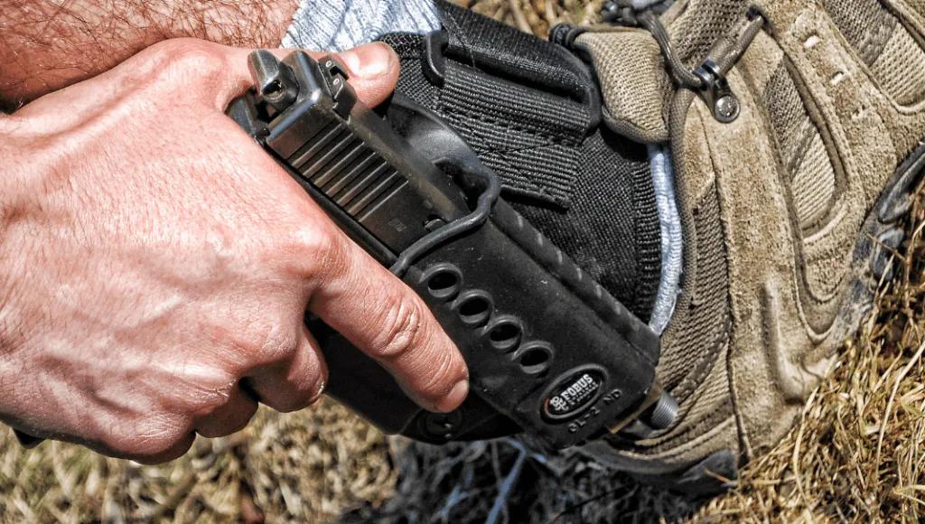 Ankle holsters are great for concealment, but are slow to draw from and require practice to use effectively.