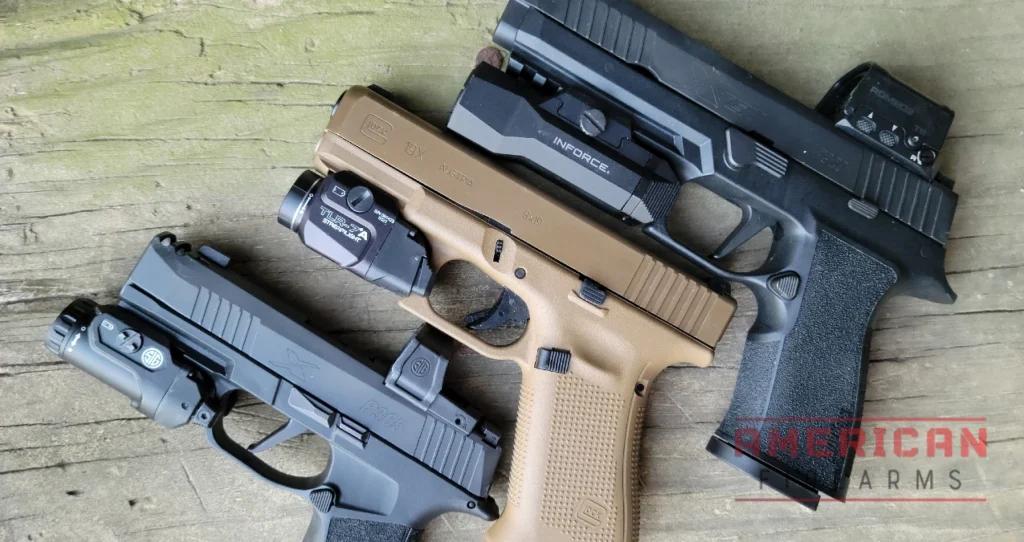 Popular pistol makes paired with popular lights can ease holster woes.