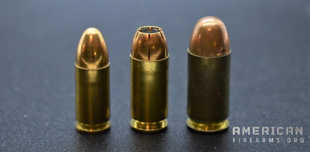 9mm vs 10mm vs 45 ACP