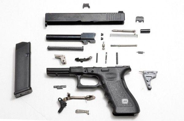 Glock 19 exploded