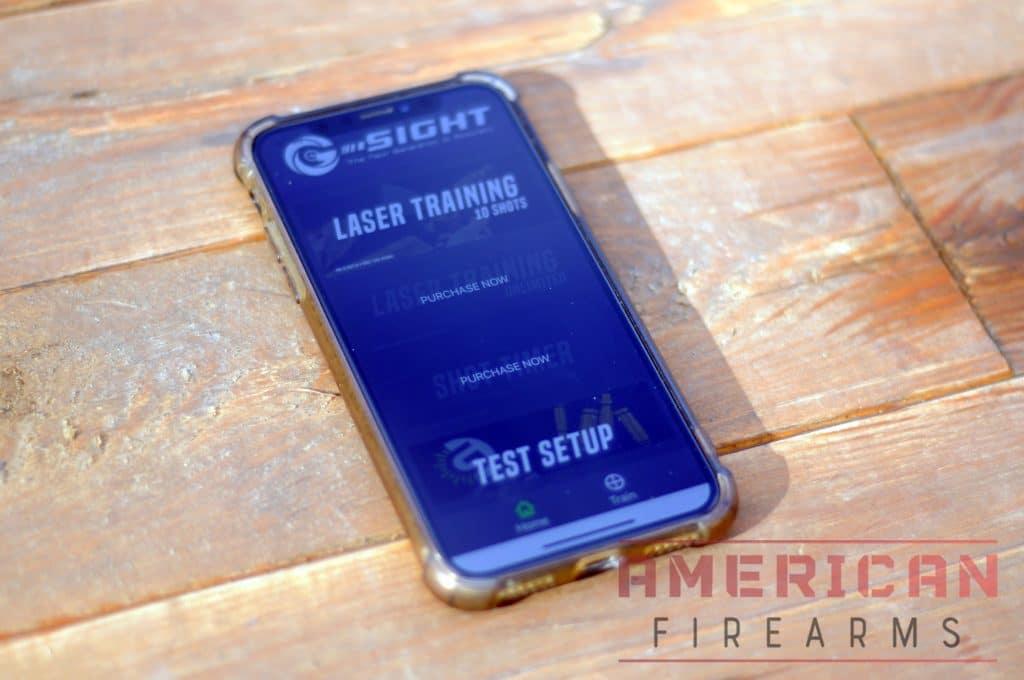 Here you can see the single option is the laser training with additional laser training and a shot timer available for purchase.