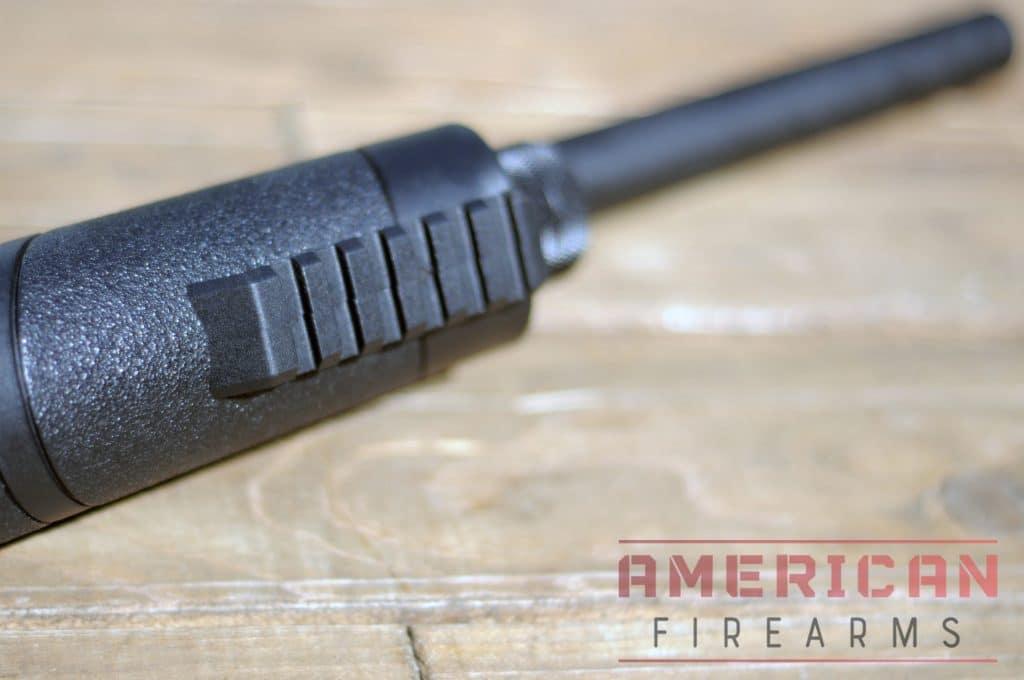 Even a small portion of Picatinny rail can add a lot of functionality.