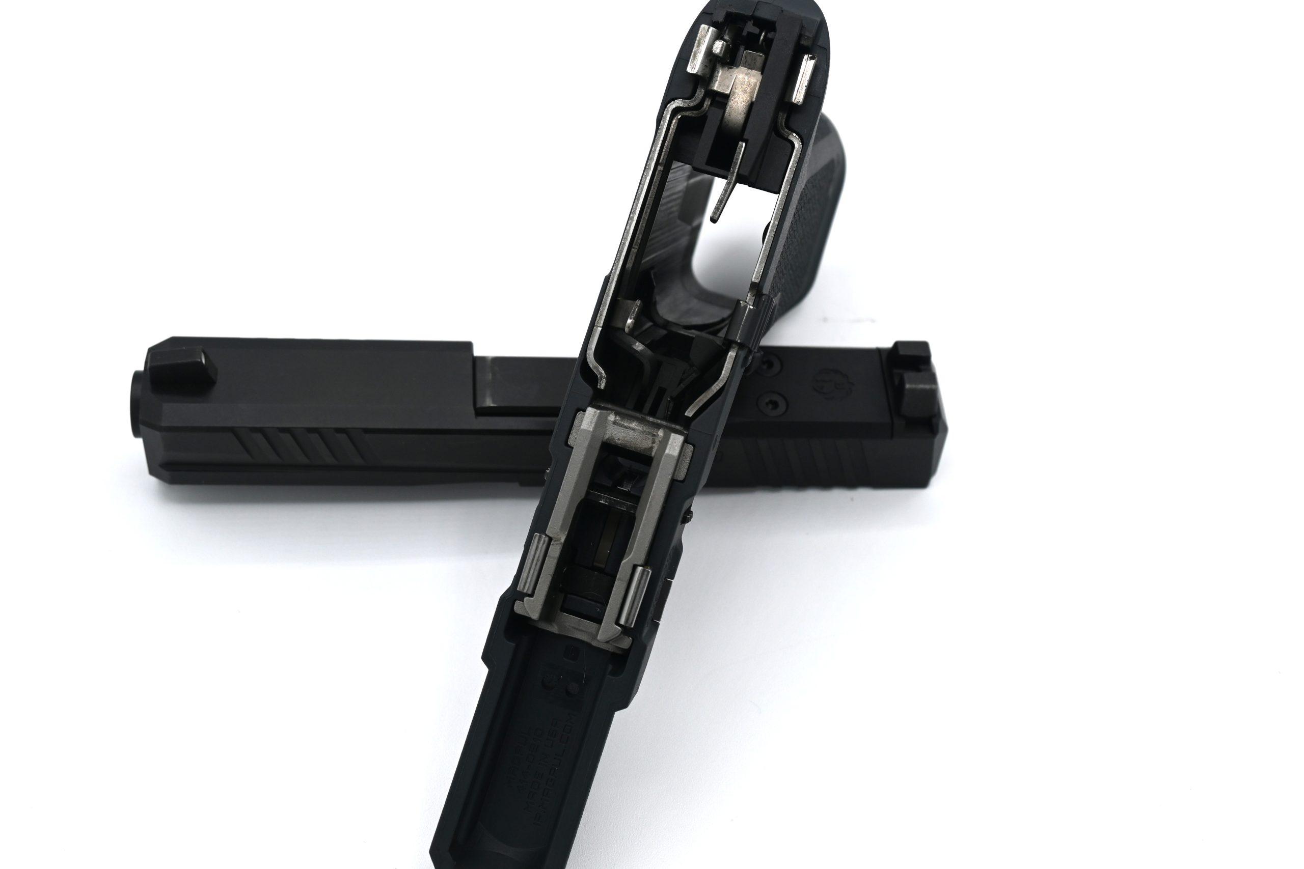 The fire control insert FCI can be removed from the Magpul Enhanced Handgun Grip