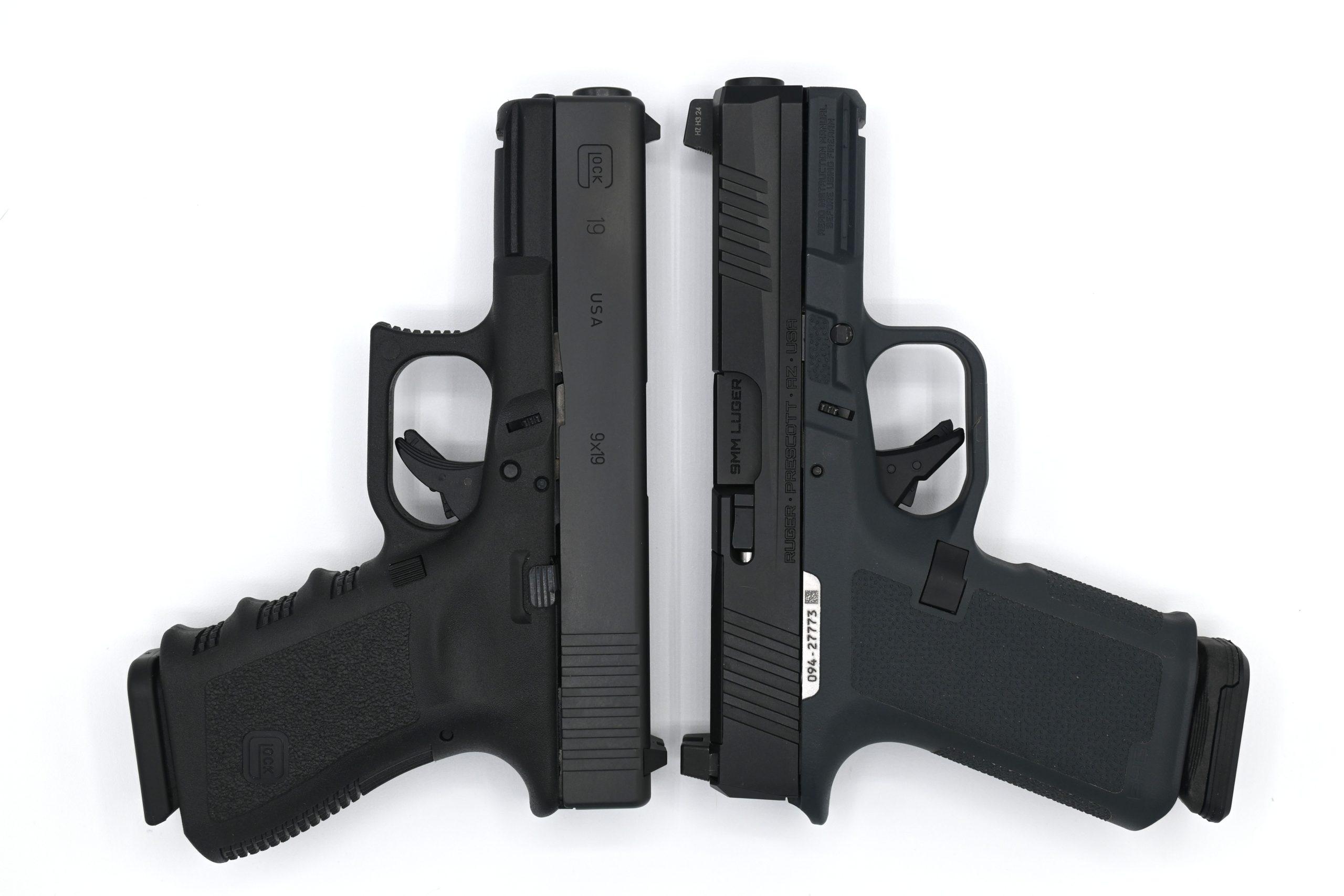 Ruger RXM back to back with the G19