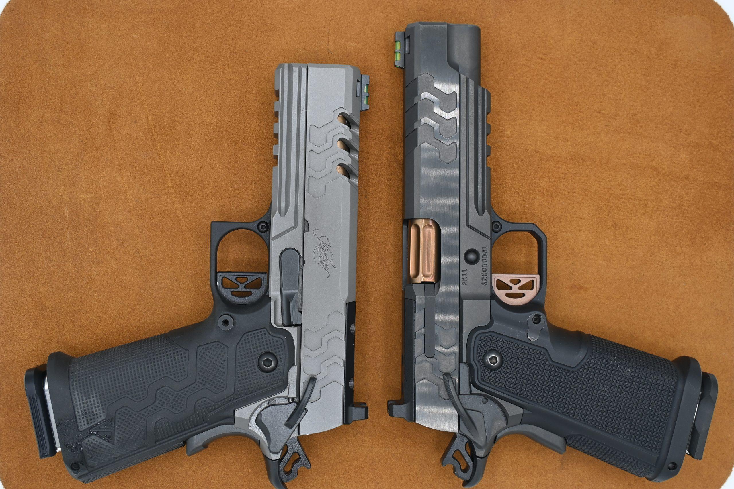 Kimber 2K11 (right) & new 4.5-inch Pro variant