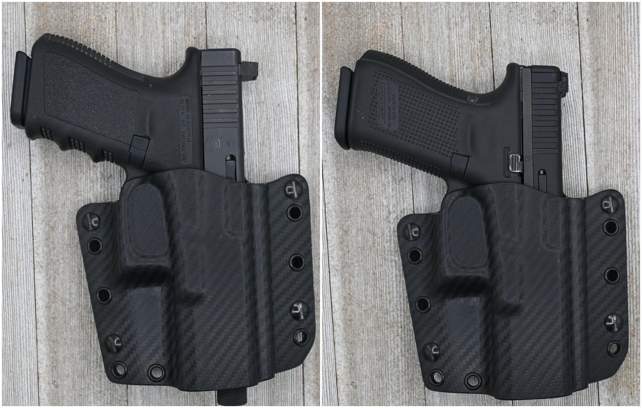 Glock 44 Review G19 and G44 in same holster side by side