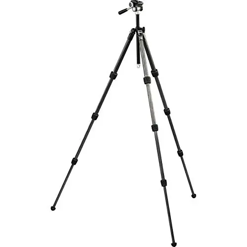 Vortex Summit Carbon II Tripod Kit | 2-Way Pan Head - 22 lb Max Load, Arca-Swiss Mount, Carbon Fiber Legs, 1/4-Turn Leg Locks - Unlimited, Unconditional Warranty