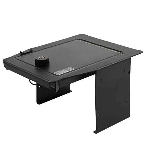 Lock'er Down Console Safe with 4 Digit Combo, Keep Personal Items Secure and Organized in Car, Compatible with 2015-2020 Ford F150, 2017-2020 Ford Super Duty, and 2018-2019 Ford Expedition