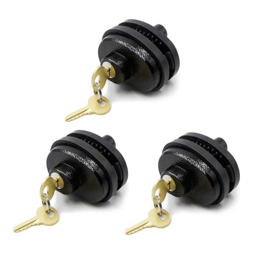 RioRand Keyed Alike Trigger Lock, Adjustable Gun Safety Lock with 2 Brass Spare Keys, Compatible with Pistols, Rifles and Shotguns for Home & Range Secure Storage 3PCS