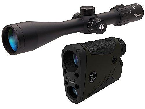Sig Sauer BDX Combo Kit, KILO2400BDX Rangefinder - SIERRA3BDX 6.5-20x52mm Riflescope